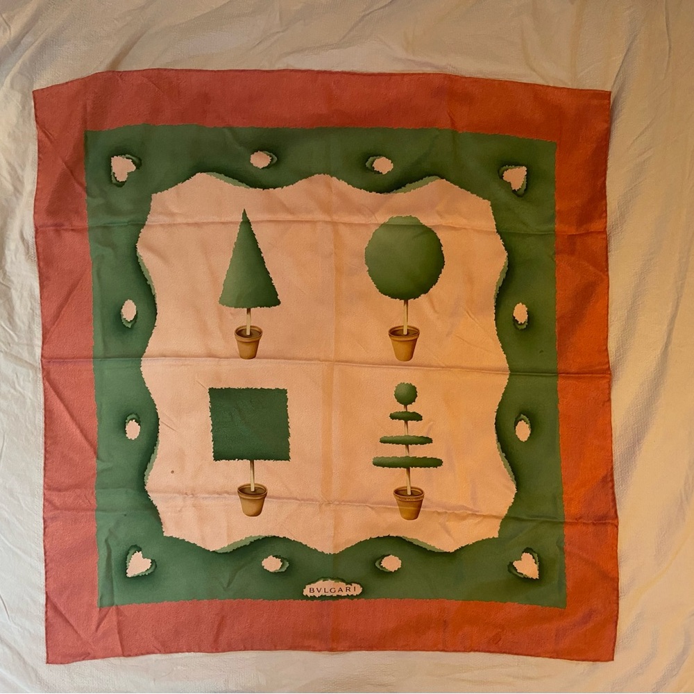 Bvlgari / Bulgari Silk Scarf
